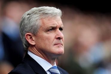 Mark Hughes has called on his Stoke players to turn the Britannia into a fortress